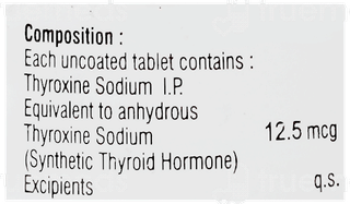 Thyroxinol 12.5 Tablet 120